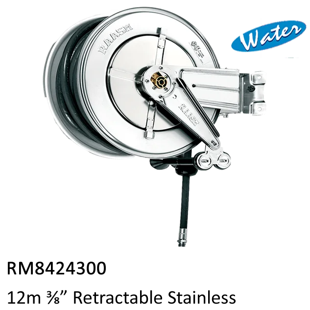 Hose reels for water and air
